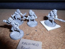 Ral Partha AD&D Miniature Pewter Beastmen 1988 11-450 25MM!