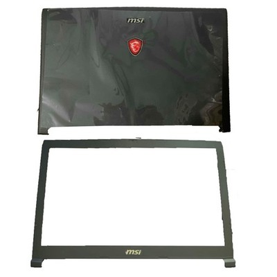 New LCD Back Cover & Front Bezel For MSI GE72 GE72VR 6RF 7RF Pro MS-1791 MS-1794