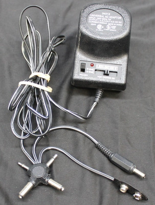 Multi Voltage Universal AC DC Adaptor 34012 300mA 1.5 3 4.5 6 7.5 9 12V DC