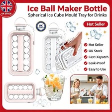 Ice Ball Maker Bottle Spherical Ice Cube Mould Tray Cup Ice Storage Kettle
