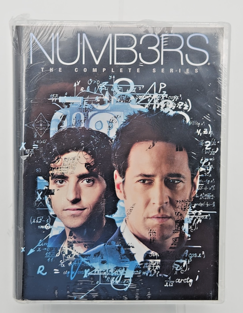 セル盤　DVD　ナンバーズ　NUMB3RS　シーズン全巻セット Numb3rs: Complete Series Pack (DVD, 2010, 31-Disc Set) for