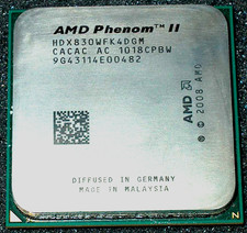 AMD Phenom II X 4 95 Watt 2.8GHz 830 Quad-Core Processor, HDX830WFK4DGM, AM3, US