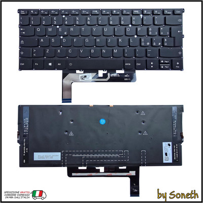 Tastiera Italiana Retroilluminata Per Lenovo | Modello PR4SB-ITA | Sostituisce SN20W85401 PK132UZ1A12 - 3