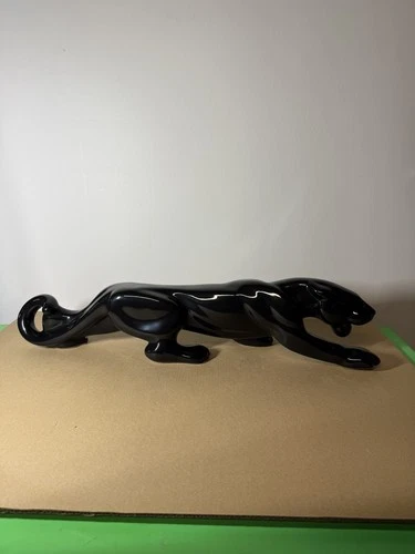 Vintage Haeger Pottery Black Panther 23" No. 5 Excellent Condition