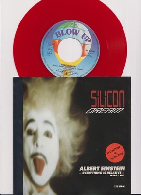 Silicon Dream   Albert Einstein (Mars Mix) - 7'' Single 1987 - rotes Vinyl