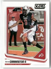 2018 SCORE #428 DARREN CARRINGTON II UTAH UTES
