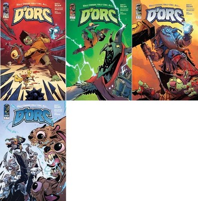 DORC #1,2,3,4 - Bundle Lot - Image Comics 2026