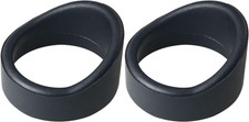 2pcs Binocular Rubber Eyepiece 31-33mm Rubber Eyepiece Shield Eyepiece Cover for
