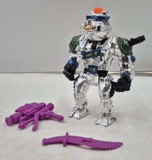 CHROME ROBOTIC BEBOP TMNT 1993 ACTION FIGURE TEENAGE MUTANT NINJA TURTLES RARE