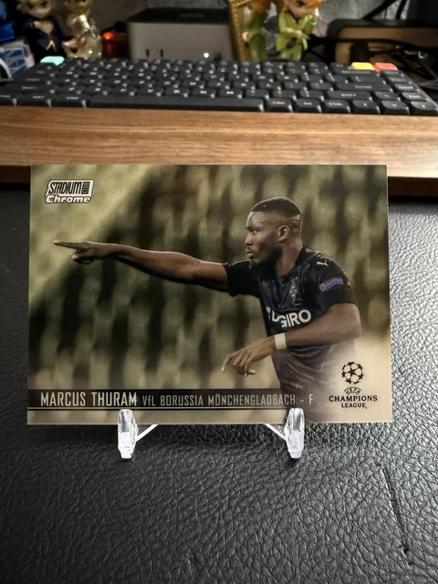 2020-21 Topps Stadium Club Chrome UCL SuperFractor 1/1 Marcus Thuram #45 France