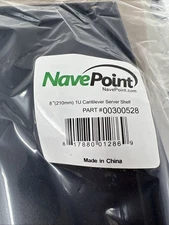 NavePoint 00300528 1U Cantilever Server Shelf 8” (210mm)