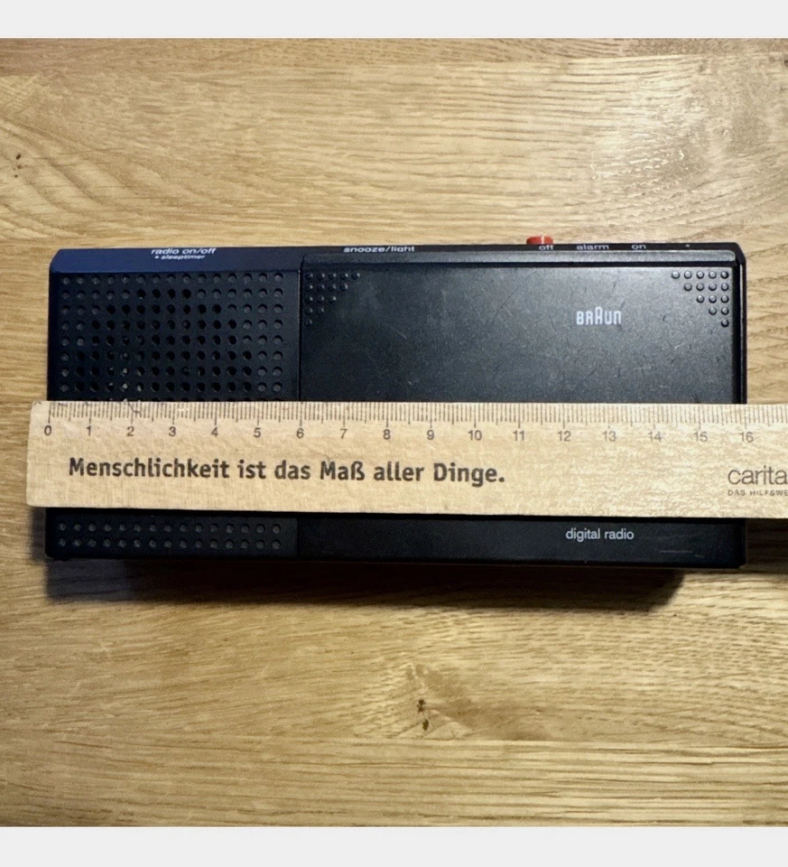 Braun Radiowecker ABR 314 df Type 3869 Funkwecker Reisewecker Designradiowecker - Bild 4 von 4