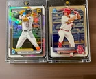 Konnor Griffin (Refractor) & JJ Wetherholt - 1st Bowman Card Lot (2)