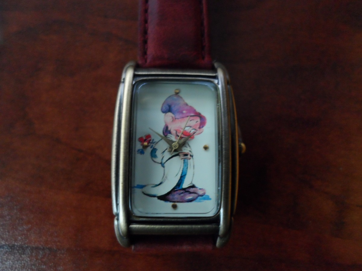 Vintage Disney Ollie Johnston Dopey Watch Disney Dopey Watch Walt Disney Signature Series Artist  main image 3