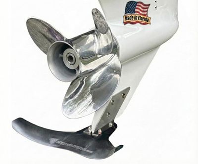 #ad Hydro Shield Hydrofoil Boat Stabilizer Skeg Mounted Shield for Motors with ... $294.18