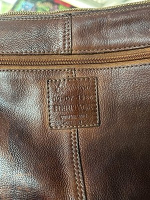 Ashwood Heritage England Woven Leather Shoulder Bag Brown  