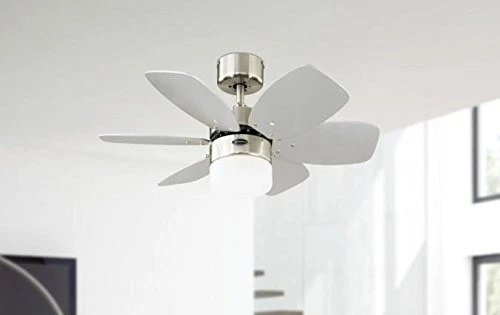 78788 Flora Royale One-Light 76 cm ventilatore a soffitto per interni a sei pale - Immagine 2 di 4