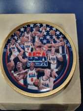Sports Impressions Collector Plate USA Basketball The First Ten Chosen 1992