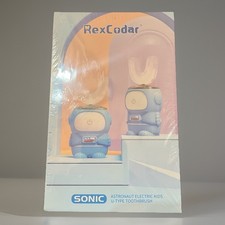 RexCodar Kids U Shaped Electric Toothbrush Sonic Astronaut Blue USB Recharge