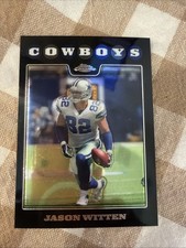 2008 Topps Chrome Jason Witten Football Cards #TC96 Dallas Cowboys