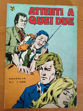 ATTENTI A QUEI DUE FUMETTO RACCOLTA CENISIO 1 TELEFILM 1975 ORTIZ RARISSIMA