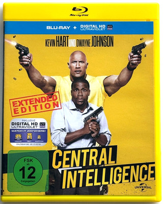 Central Intelligence | Blu-ray | Extended Edition | Audio DE/FR/EN | Zone B
