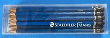 Staedtler Mars Lumograph pencils, 3H, 10 in box