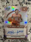 MADISON BOOKER - 2025-26 Bowman Best U Best Of '25 Refractor Auto Texas