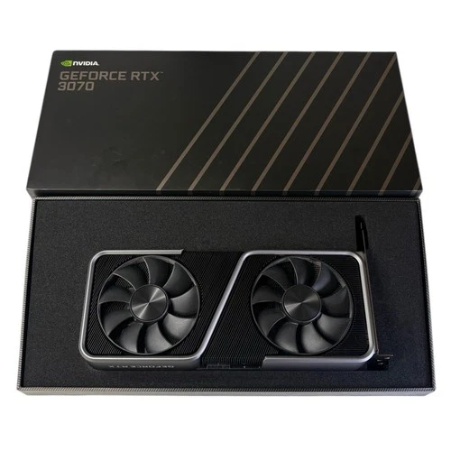 NVIDIA GeForce RTX 3070FE ファウンダーズ エディション 8GB GDDR6 GPU、グラフィックス カード - 画像3/9