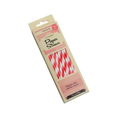 Eddingtons Papierstrohhalme - umweltfreundliche/biologisch abbaubare/kompostierbare Strohhalme
