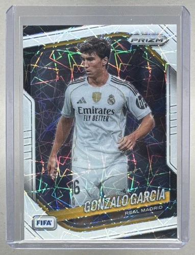 Gonzalo Garcia 2025 Panini Prizm FIFA #180 White Lazer /25