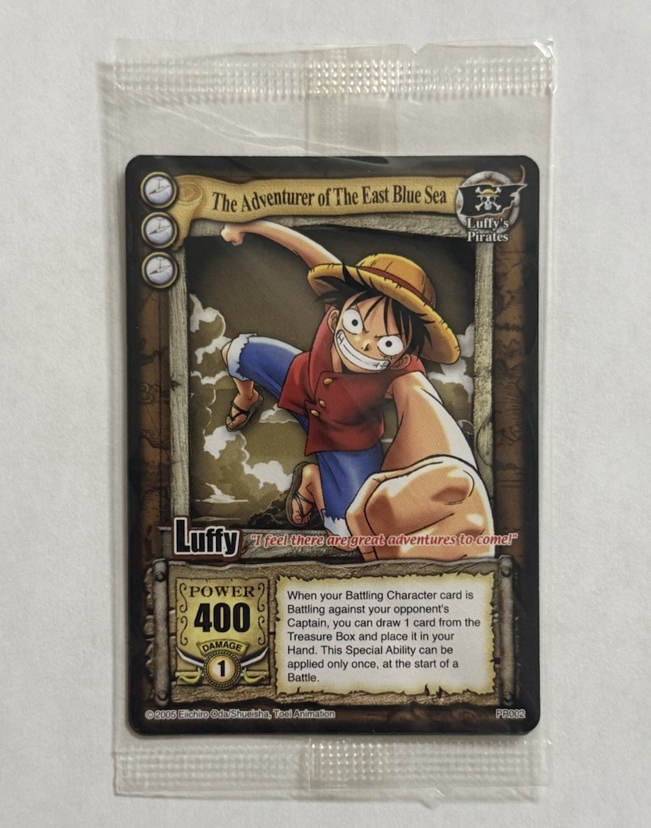 One Piece CCG The Adventurer Of The East Blue Sea Sealed Luffy
