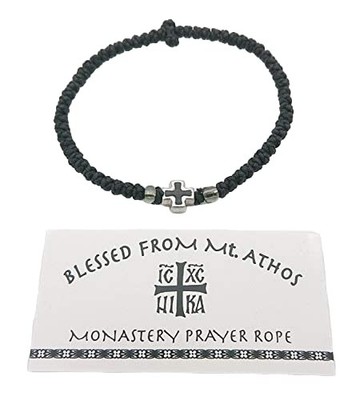 Blessed Greek Christian Orthodox Handmade Prayer Rope from Mt. Athos (Kombosk...