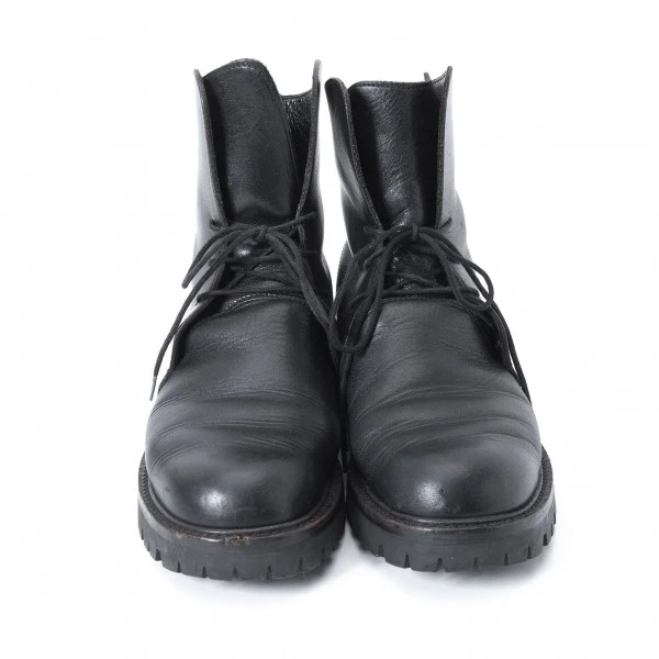 Botas de cuero Y's talla aproximadamente US 6.5 (K-127019) Foto 2 de 4