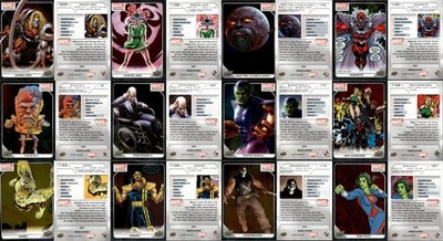 2022 Marvel Platinum Lot 12 #200, 108, 76, 181, 2, 62 73 162 193 185 19 97 Omega