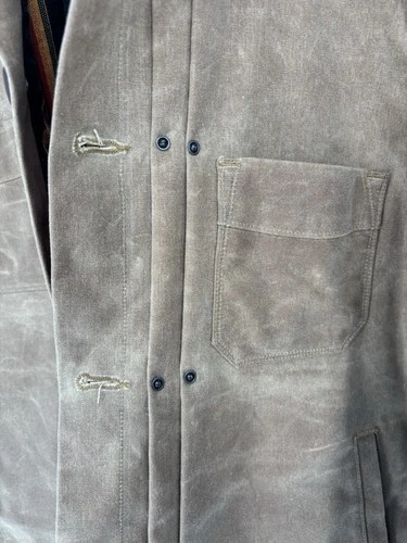 Freenote Cloth RJ-1 Riders Jacket Rust Brown L NWT Yellowstone Kayce Dutton USA image 11
