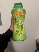 Gain Fireworks In-Wash Scent Booster Laundry Beads, Original Scent, 24 oz New