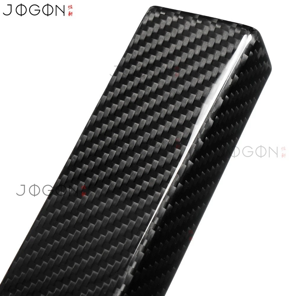 Real Carbon Fiber Interior Door Panel End Cover For Corvette C8 Stingray 2020-26 - Picture 2 of 11