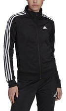 adidas Primegreen Essentials Warm-Up Slim 3-Stripes Track Jacket Size Small