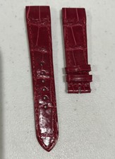 Jaeger Lecoultre Strap Donna Reverso Squadra 18 X 16 Corto Rosso Autentico