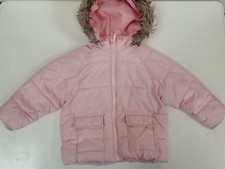 Mckenzie Pink Puffer Jacket abbigliamento sportivo 18-24 mesi
