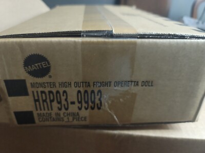 Monster High Outta Fright Operetta Doll Ready to Ship sealed in shipper box
