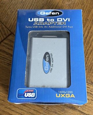 Gefen USB to DVI Adapter EXT-USB-2-DVI-CO NIB