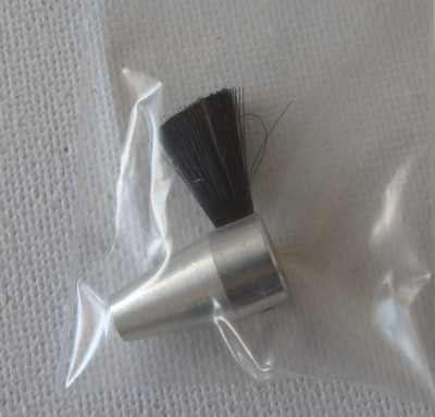 Thorens - Mitlaufbesen Pinselkopf - NOS Original - Ersatzteil - 9834932 - silber
