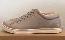 UGG Tennis Shoes Sneakers Low Top Trainers Leather Taya Oyster Women's Size 7