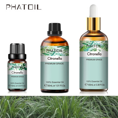 10/30/100ML Citronella ätherisches Öl Massageöle Aromatherapie Diffusor Duftöl