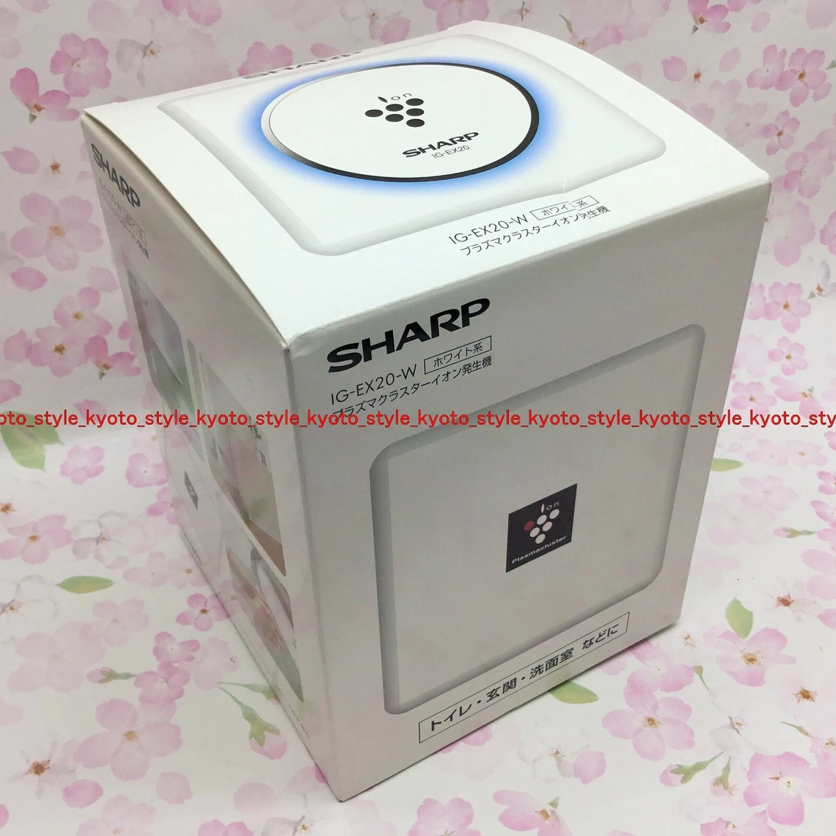 Sharp Plasmacluster Ion Air Purifier Portable IG-EX20-W White 47866 JAPAN IMPORT