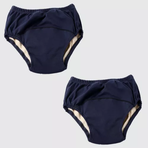 2 Pack Adult Incontinence Cloth Diaper Pants Reusable Waterproof Higher Quality - Picture 24 of 24
