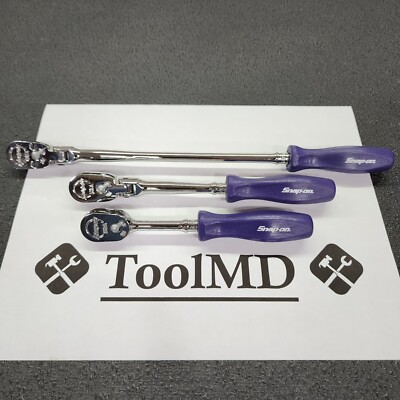 Snap-on Tools NEW 3pc DARK PURPLE 1/4