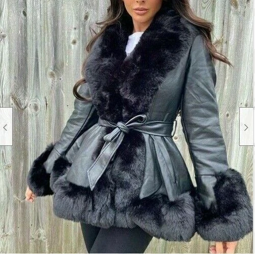 Ladies faux on sale fur collars